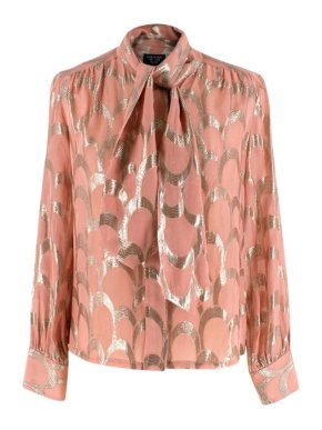 Creatures Of The Wind Scallop Embroidered Blouse