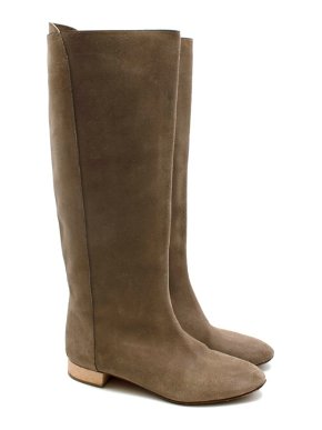 Chloe Taupe Suede Knee Boots