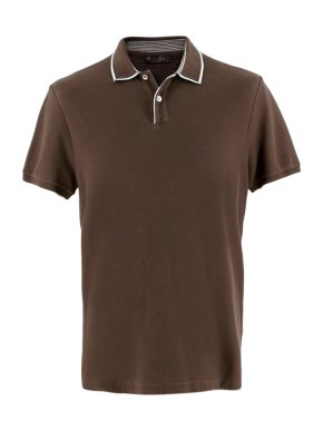 Loro Piana Brown Soft Cotton Polo Top