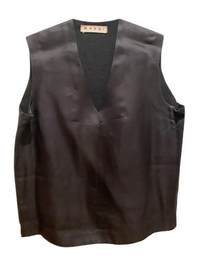 Marni Dark Grey Cashmere Vest