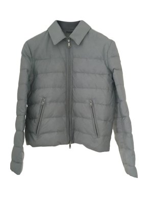 Prada Sport Grey Feather Down Jacket