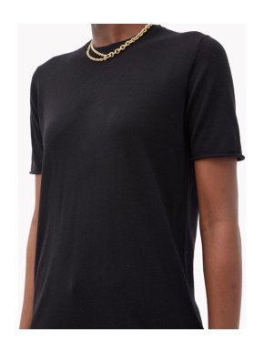 Joseph Black Cashmere T-Shirt