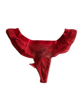 La Perla Red Silk Thong