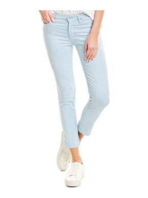 Adriano Goldschmeid AG Jeans The Prima Blue Cigarette Crop Jeans