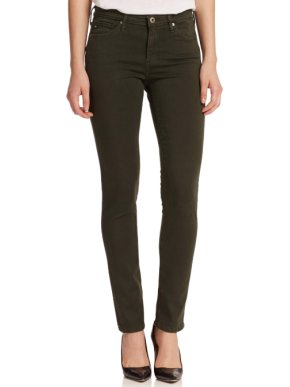 Adriano Goldschmeid AG Jeans Prima Khaki Mid-rise Cigarette Jeans