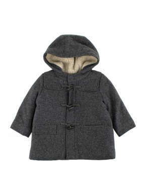 Bonpoint Kid's Grey Wool Duffle coat