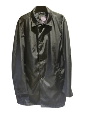 Prada Black Lightweight Men's Coat