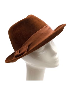Marie Mercie Brown Felt Hat