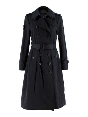 Trench London Black Sloane Trench Coat