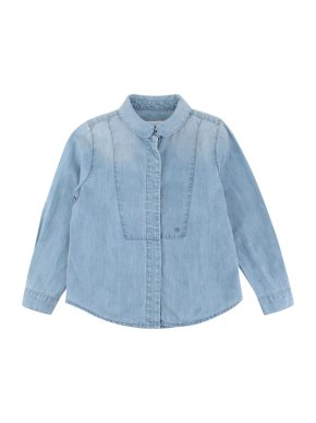 Gucci Kid's Blue Cotton Denim Shirt