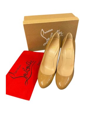 Christian Louboutin Beige Fifi Pumps