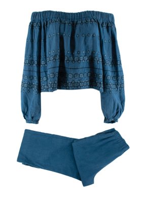 Vita Kin Strawberry Field mid-weight linen two piece