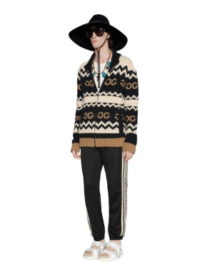 Gucci Tonal GG Mirror Wool Jacket