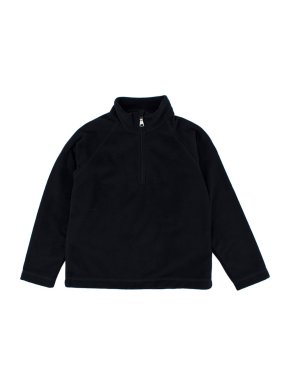 Moncler Navy Zipped Fleece Top