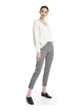 Max Mara Mohair Blend White Jumper