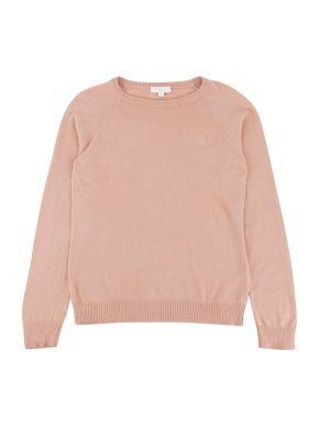 Gucci Pale Peach Cotton Cashmere Blend Knitted Jumper