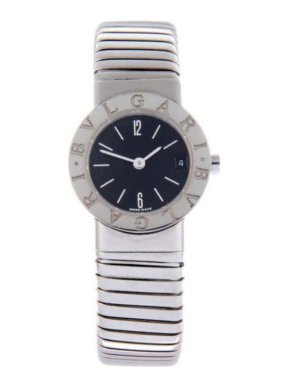 Bvlgari Tubogas Stainless Steel Bracelet Watch