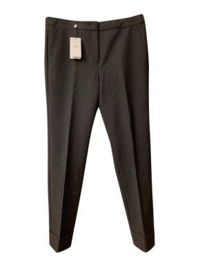 Armani Collezioni Black Tailored Stretch Pants