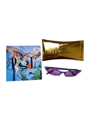 Poppy Lissiman Lilac Le Skinny Sunglasses