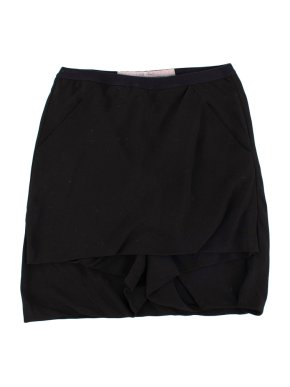 Rick Owens Black Mini Skirt-Shorts