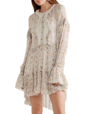 Philosophy Di Lorenzo Serafini Lace Floral Mini Dress
