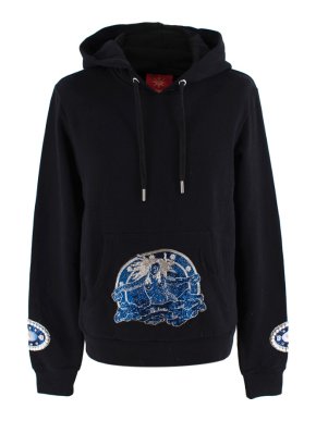 Dilara Findikoglu Limited Edition Black Celestial Hoodie