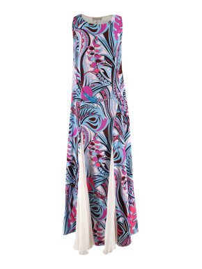 Emilio Pucci Silk blend Pink & Blue Sleeveless Dress