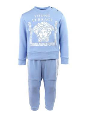 Young Versace Blue & White Tracksuit