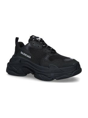 Balenciaga black Triple S Sneakers