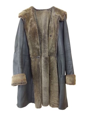 Connolly Shearling-Lined Leather Coat
