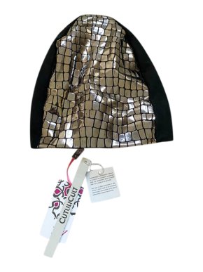 Cutuli Cult Black Mirrored Beanie