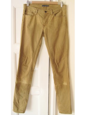 RALPH LAUREN LADIES TAN CHINOS UK10 W29 L34