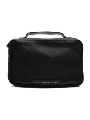 Anya Hindmarch Black Nylon & Leather Baby Emergency Kit