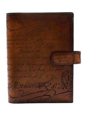 Berluti Bottier Antique Brown Agenda