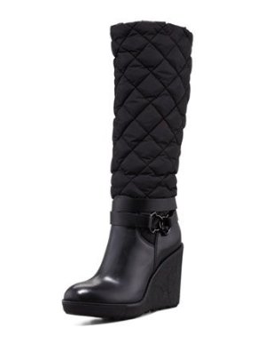 Moncler Black Cernobbio Quilted Dolmias Boot