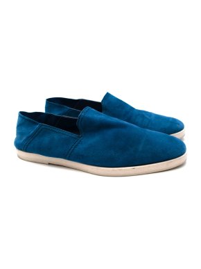 Berluti Blue Suede Loafers