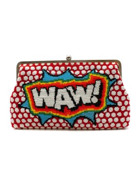 Sarah's Bag WAW Embelished Clutch
