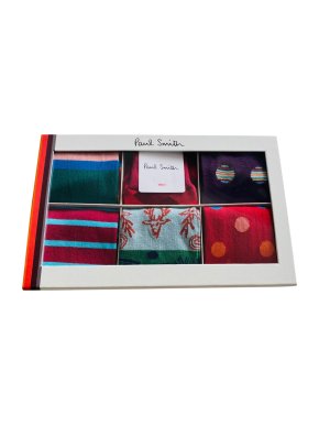 Paul Smith Men's Gift Set of Socks - 6 Pairs