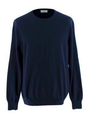 Gieves & Hawkes Navy Blue Jumper