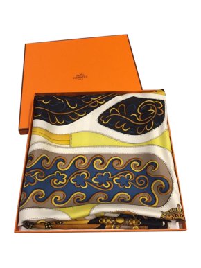 Hermes Festival Des Amazones Silk Scarf 90