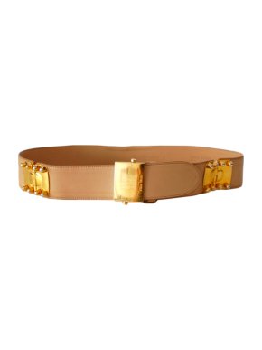 Miu Miu Nude Leather Belt