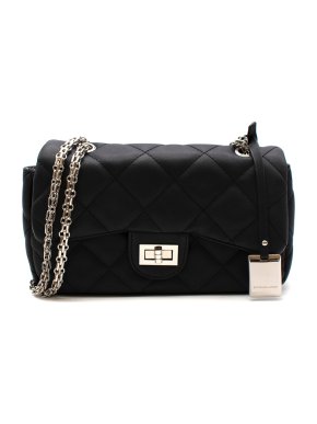 Catherine Malandrino Black Quilted Shoulder Bag