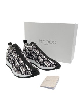 Jimmy Choo Lurex Knit JC Norway Sneakers