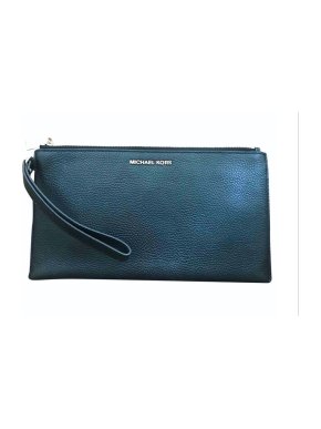 Michael Michael Kors Black Leather Pouch