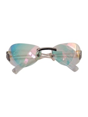Chanel Iridescent Rimless Sunglasses