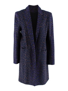 Christopher Kane Leopard-print Crombie Coat