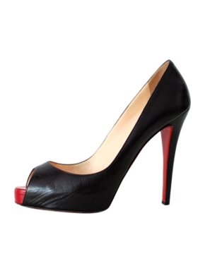 Christian Louboutin Black Very Prive 120 Pumps