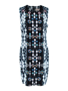 Peter Pilotto Patterned Sleeveless Shift Dress