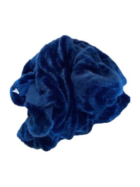 Bespoke XL Faux Fur Blue Blanket