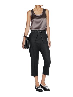 Brunello Cucinelli Metallic Sleeveless Top